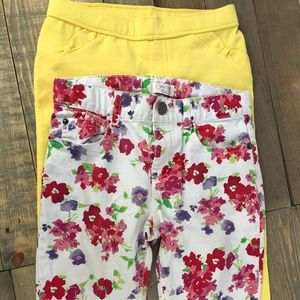 NWOT Girls LOT of 2 Gymboree CHILDREN PLACE pants